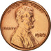 Coin, United States, Lincoln Cent, Cent, 1980, U.S. Mint, Philadelphia