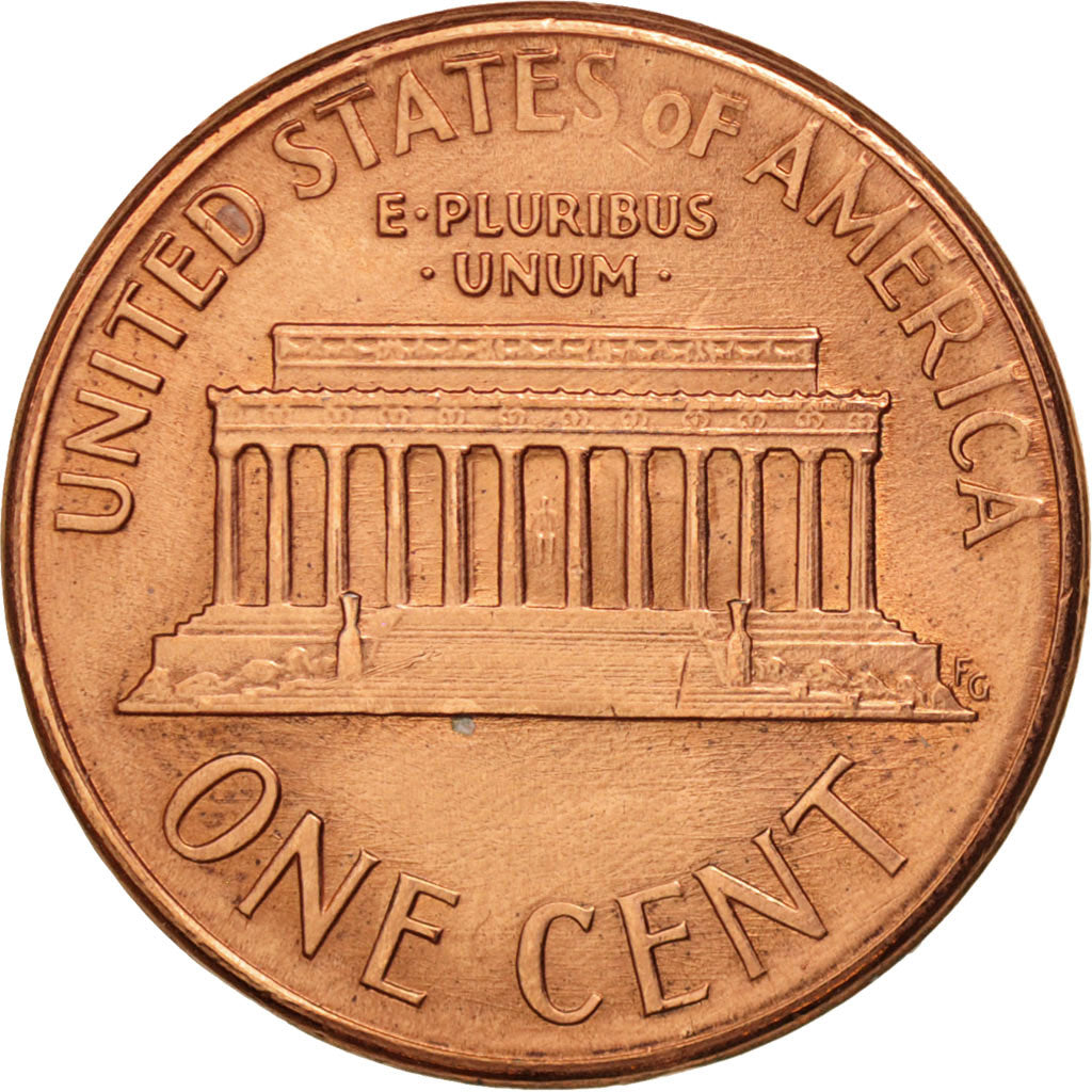 Coin, United States, Lincoln Cent, Cent, 1989, U.S. Mint, Philadelphia