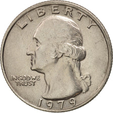 Stati Uniti, Washington Quarter, Quarter, 1979, U.S. Mint, Philadelphia, BB+,...