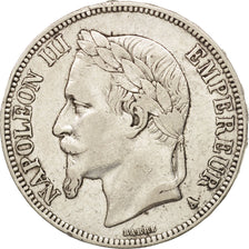France, Napoleon III, Napoléon III, 5 Francs, 1868, Paris, EF(40-45)