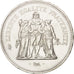 Coin, France, Hercule, 50 Francs, 1977, Paris, AU(55-58), Silver, KM:941.1