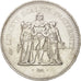 France, Hercule, 50 Francs, 1978, Paris, AU(55-58), Silver, KM:941.1