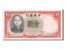 Geldschein, China, 1 Yüan, 1936, UNZ-
