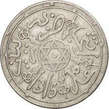 Maroc, 'Abd al-Aziz, Dirham, 1897, Paris, TTB, Argent, KM:10.2