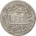 Munten, Marokko, Moulay al-Hasan I, 1/2 Dirham, 1895, Paris, FR+, Zilver, KM:4