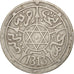 Morocco, 'Abd al-Aziz, 1/2 Dirham, 1895, Berlin, VF(30-35), Silver, KM:9.1