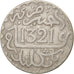 Morocco, 'Abd al-Aziz, 1/20 Rial, 1/2 Dirham, 1903, EF(40-45), Silver, KM:18.1