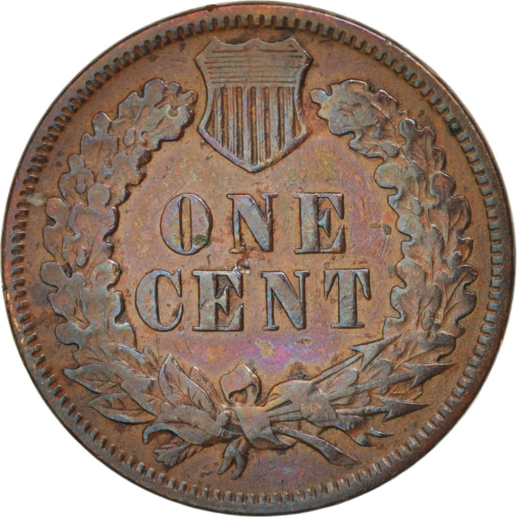 Coin, United States, Indian Head Cent, Cent, 1889, U.S. Mint, Philadelphia