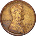 United States, Lincoln Cent, Cent, 1934, U.S. Mint, Denver, VF(20-25), Bronze