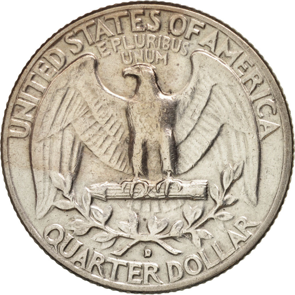 United States, Washington Quarter, Quarter, 1961, U.S. Mint, Denver
