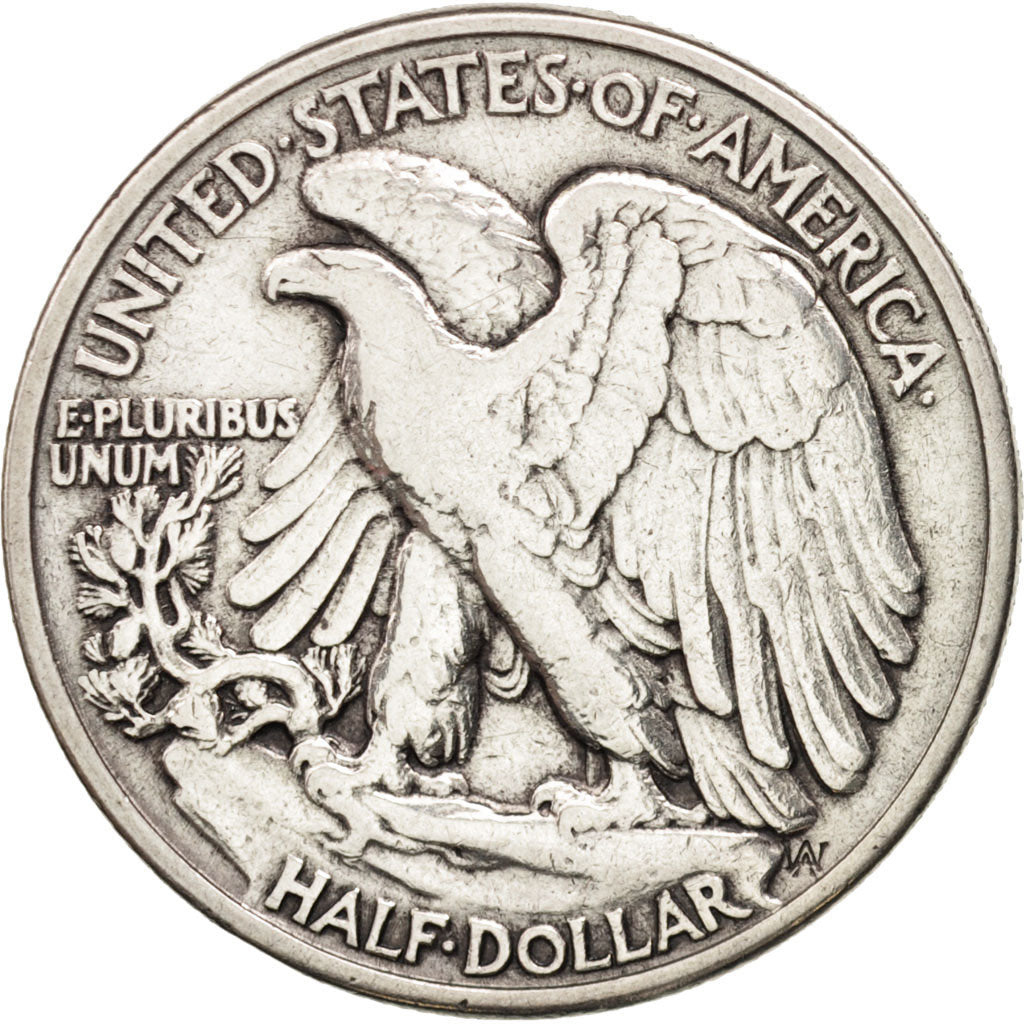 Stati Uniti, Walking Liberty Half Dollar, Half Dollar, 1943, U.S. Mint, Phila...