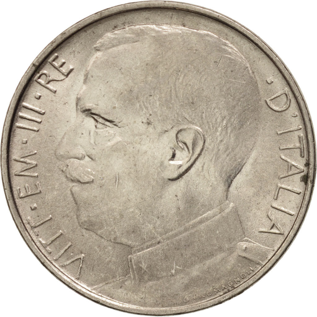 Italy, Vittorio Emanuele III, 50 Centesimi, 1920, Rome, MS(60-62), Nickel