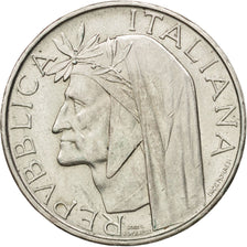 Italy, 500 Lire, 1965, Rome, AU(55-58), Silver, KM:100