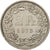 Moneta, Szwajcaria, 2 Francs, 1975, Bern, AU(50-53), Miedź-Nikiel, KM:21a.1
