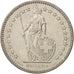 Coin, Switzerland, 2 Francs, 1989, Bern, AU(50-53), Copper-nickel, KM:21a.3