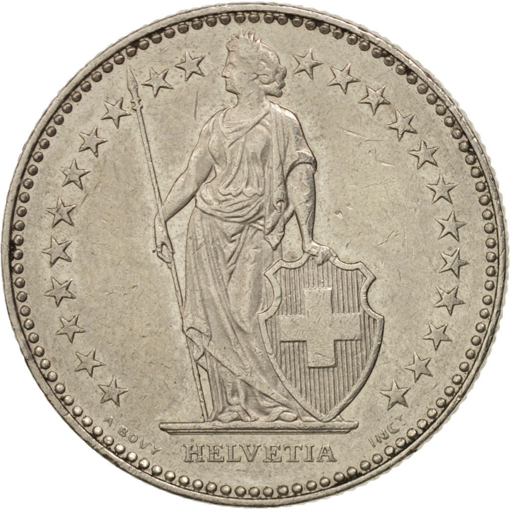 Coin, Switzerland, 2 Francs, 1991, Bern, AU(50-53), Copper-nickel, KM:21a.3