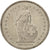 Moneta, Szwajcaria, 2 Francs, 1991, Bern, AU(50-53), Miedź-Nikiel, KM:21a.3