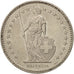 Coin, Switzerland, 2 Francs, 1991, Bern, AU(50-53), Copper-nickel, KM:21a.3