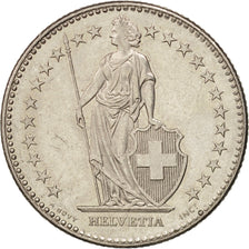 Switzerland, 2 Francs, 1991, Bern, MS(60-62), Copper-nickel, KM:21a.3