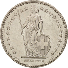 Coin, Switzerland, 2 Francs, 1993, Bern, AU(55-58), Copper-nickel, KM:21a.3