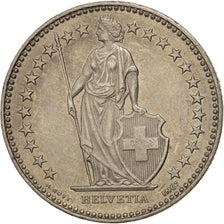Coin, Switzerland, 2 Francs, 2000, Bern, AU(55-58), Copper-nickel, KM:21a.3
