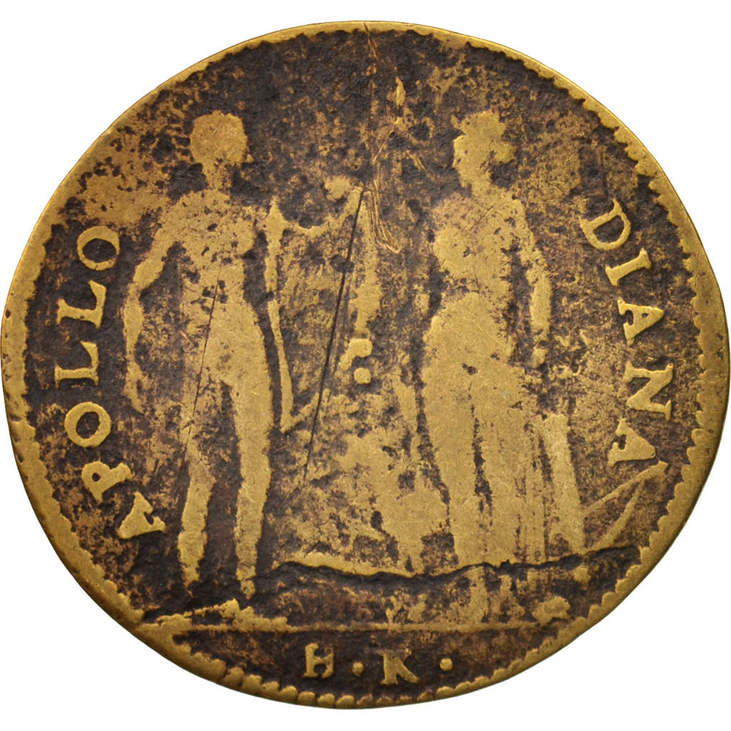 France, Token, Royal, Cour des Monnaies de Paris, XVIth Century, VF(20-25)