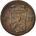 Coin, Luxembourg, Sol, 1796, EF(40-45), Bronze