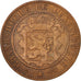 Coin, Luxembourg, William III, 10 Centimes, 1870, Utrecht, EF(40-45), Bronze
