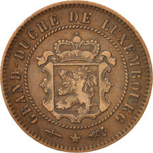 Coin, Luxembourg, William III, 5 Centimes, 1854, Utrecht, EF(40-45), Bronze