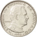 Coin, Monaco, Rainier III, Franc, 1960, MS(63), Nickel, KM:140