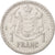 Coin, Monaco, Louis II, Franc, 1943, AU(50-53), Aluminum, KM:120