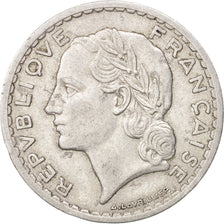 Frankreich, Lavrillier, 5 Francs, 1947, Paris, EF(40-45), Aluminum-Bronze