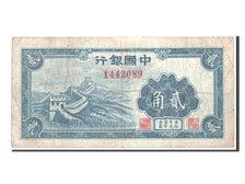 China, 20 Cents, 1940, KM #83, VF(30-35), 1442089
