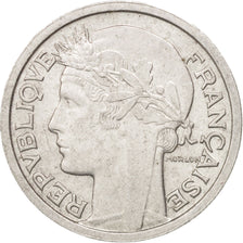 Moneda, Francia, Morlon, Franc, 1947, Paris, EBC, Aluminio, KM:885a.1, Le