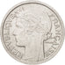 Moneda, Francia, Morlon, Franc, 1947, Paris, EBC, Aluminio, KM:885a.1, Le