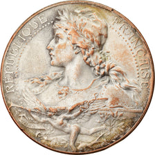 Algeria, Medal, La Musique, Alger, Arts & Culture, 1892, Bottée, EF(40-45)