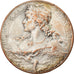 Algeria, Medal, La Musique, Alger, Arts & Culture, 1892, Bottée, EF(40-45)