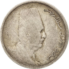 Égypte, Fuad I, 5 Piastres, 1923, TB, Argent, KM:336