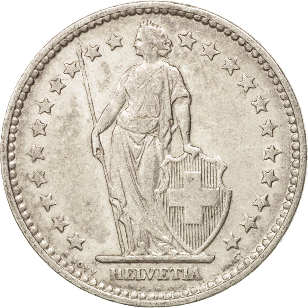 Schweiz, 2 Francs, 1911, Bern, EF(40-45), Silver, KM:21