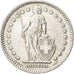 Schweiz, 2 Francs, 1932, Bern, EF(40-45), Silver, KM:21
