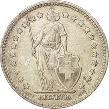 Switzerland, 2 Francs, 1940, Bern, EF(40-45), Silver, KM:21