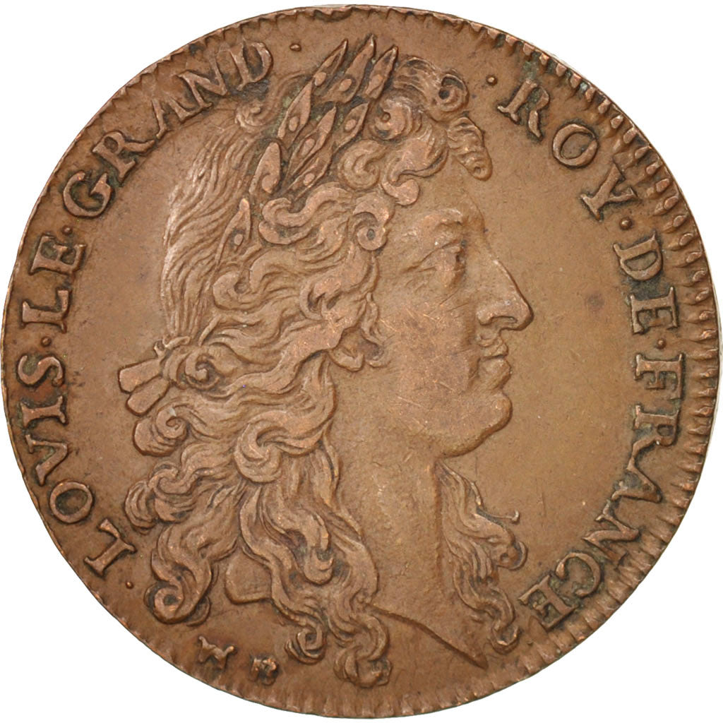 France, Token, Bâtiments du Roi, 1683, AU(50-53), Copper