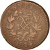 STATI FRANCESI, ANTWERP, 5 Centimes, 1814, Anvers, MB+, Bronzo, KM:3.2, Gadou...