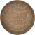 Münze, Tunesien, Muhammad al-Nasir Bey, 10 Centimes, 1917, Paris, SS, Bronze