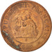 FRENCH INDO-CHINA, Cent, 1885, Paris, F(12-15), Bronze, KM:1, Lecompte:37