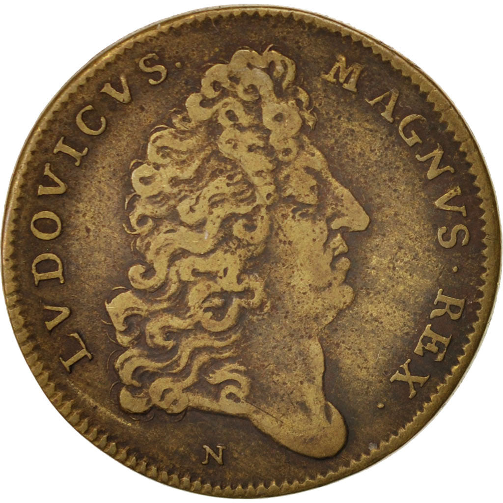 France, Token, Le combat jusque dans la vieillesse, XVIIIth Century