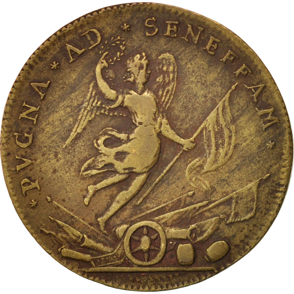 France, Token, Le combat jusque dans la vieillesse, XVIIIth Century