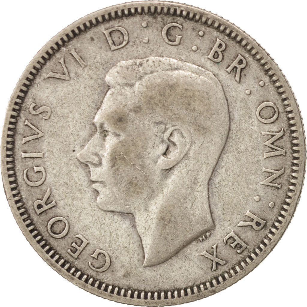 Coin, Great Britain, George VI, Shilling, 1937, EF(40-45), Silver, KM:853
