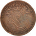 Belgium, Leopold I, 5 Centimes, 1850, VF(30-35), Copper, KM:5.1