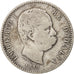 Moneda, Italia, Umberto I, Lira, 1886, Rome, BC+, Plata, KM:24.1